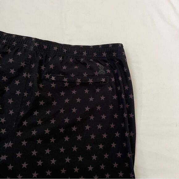 Chubbies 5.5” inseam XXL men swim trunks with liner American flag black stars - Picture 4 of 7